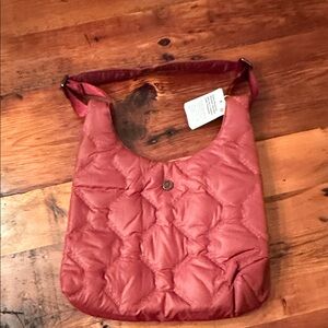 Lululemon Athletica Quilted Puffer Rockwood Shoulder Bag